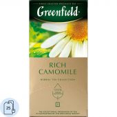Чай Greenfield Rich Camomile травяной с ромашкой 25 пакетиков