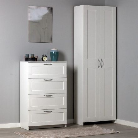 Комод  ШС_Сириус 4 ящика белый