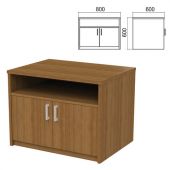 Тумба для оргтехники "Арго", 800х600х600 мм, полка, орех Тумба для оргтехники "Арго", 800х600х600 мм, полка, орех