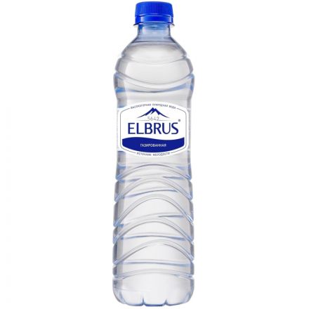 Вода минеральная Эльбрус газ ПЭТ 0,5л Вода минеральная Эльбрус газ ПЭТ 0,5л