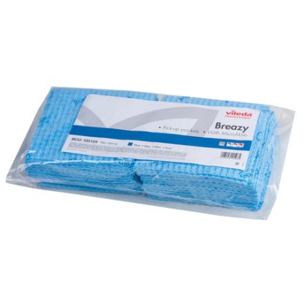 Салфетка VILEDA "Бризи", КОМПЛЕКТ 25 шт., объемное микроволокно, голубая, 35х35 см, 120124 Салфетка VILEDA "Бризи", КОМПЛЕКТ 25 шт., объемное микроволокно, голубая, 35х35 см, 120124