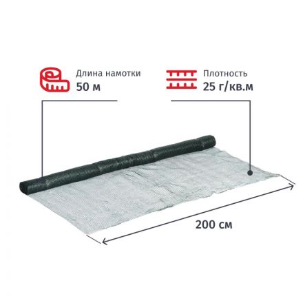 Сетка фасадная затеняющая 30-35% Темно-зеленый 2мx50м_7336