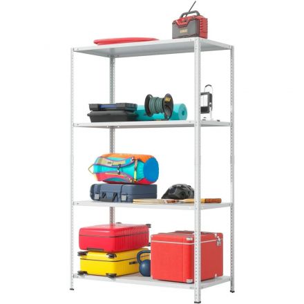 Стеллаж металлический ГТС_ТС Лайт 2000х1200х600 сост.ст. Полки:4 шт, металл