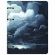 Тетрадь на кольцах А5 160х212 мм, 120 листов, картон, матовая ламинация, клетка, BRAUBERG, "Clouds", 404726