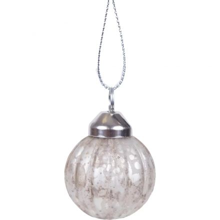 Набор украшений подвесных из стекло из 8 штук 17X11X4,5см арт.92617