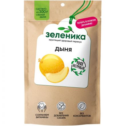 Дыня Зеленика Здоровый фруктовый перекус 20 г Дыня Зеленика Здоровый фруктовый перекус 20 г