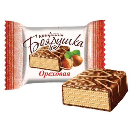 Конфеты вафельные СЛАВЯНКА "Боярушка" ореховая 1000 г, ш/к 46211, 70093 Конфеты вафельные СЛАВЯНКА "Боярушка" ореховая 1000 г, ш/к 46211, 70093
