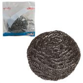 Губка металлическая VILEDA Professional "Инокс", для стойких загрязнений, нержавеющая сталь, вес 40 г, 100787 Губка металлическая VILEDA Professional "Инокс", для стойких загрязнений, нержавеющая сталь, вес 40 г, 100787