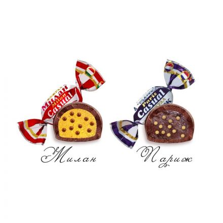 Конфеты шоколадные Кремлина Ассорти Кэжуал, 1кг