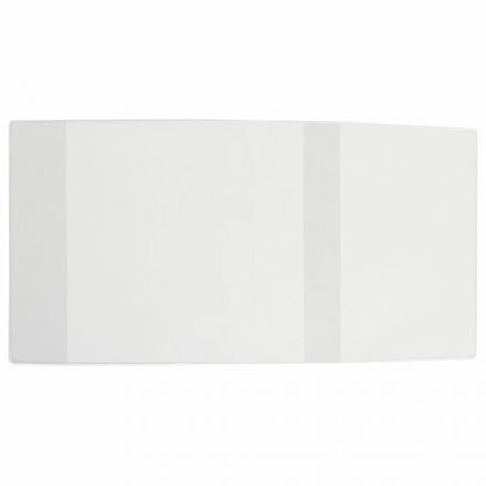 Обложка ПВХ для учебников младших классов МАЛОГО ФОРМАТА, ПЛОТНАЯ, 100 мкм, 220x460 мм, прозрачная, ПИФАГОР, 229312