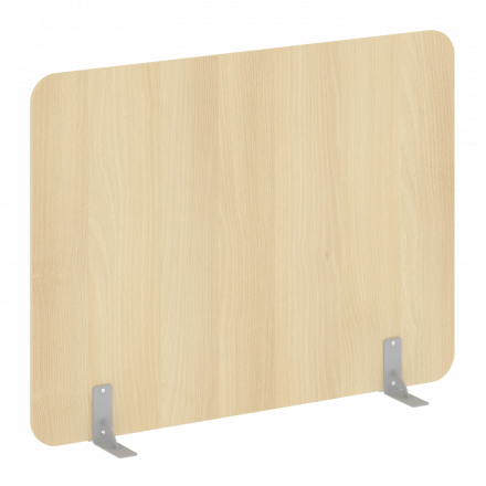 R-line Перегородки на металлических опорах на фетровых подпятниках DP.F-160-120 Акация/Серый металл 1600*18*1200