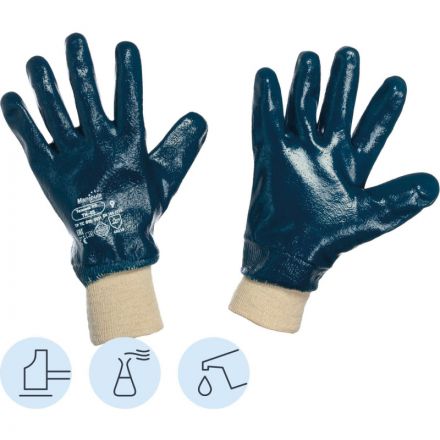 Перчатки защитные нитрил/джерси Manipula ТЕХНИК РП (TN-03/MG-226) р.9 Перчатки защитные нитрил/джерси Manipula ТЕХНИК РП (TN-03/MG-226) р.9