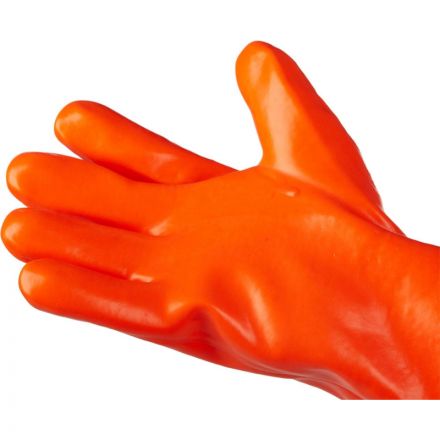 Перчатки защитные нефтеморозостойкие ПВХ утепленные р-р 10 манжет раструб Перчатки защитные нефтеморозостойкие ПВХ утепленные р-р 10 манжет раструб