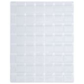 Листы-вкладыши для альбома "OPTIMA" на 48 монет d до 25 мм, КОМПЛЕКТ 10 шт., 200х250 мм, ПВХ, STAFF, 238086