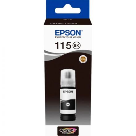 Контейнер с чернилами Epson 115 C13T07C14A чер.пигм. для L8160/L8178