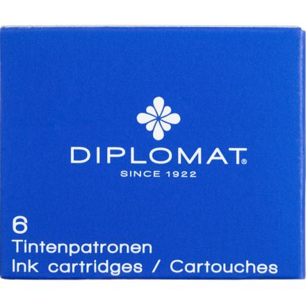 Чернила Чернильный картридж DIPLOMAT синие 6 шт/уп D10275212 Чернила Чернильный картридж DIPLOMAT синие 6 шт/уп D10275212