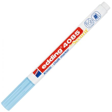Маркер меловой edding 4085/139. 1-2 мм. Пастельный голубой Маркер меловой edding 4085/139. 1-2 мм. Пастельный голубой
