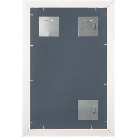 Зеркало МГЛ_настенное Комус Мебель НБ72 (400x600) багет ПЛС черный