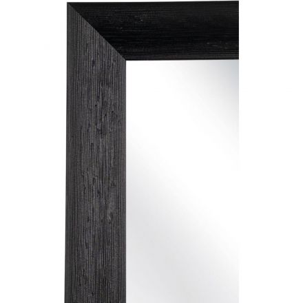 Зеркало МГЛ_настенное Комус Мебель НБ72 (400x600) багет ПЛС черный