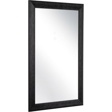 Зеркало МГЛ_настенное Комус Мебель НБ72 (400x600) багет ПЛС черный