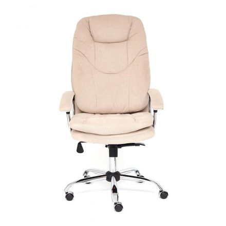 Кресло Tetchair SOFTY LUX , флок , бежевый, 7