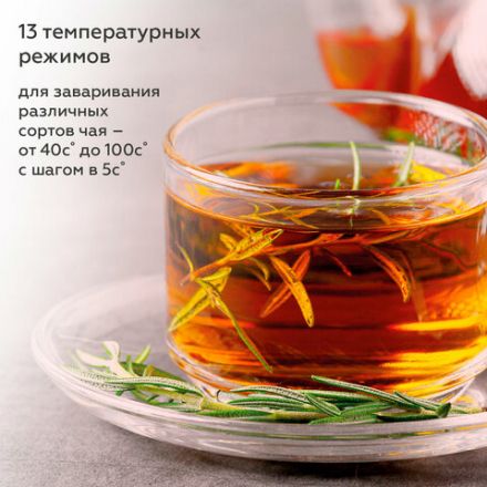 Чайник электрический с двойными стенками BQ (БИ-КЬЮ) KT1801SW, 1,7 л, 2200 Вт, ТЕРМОРЕГУЛЯТОР, черный, 86198284