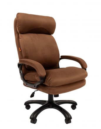 Кресло Chairman Home 505 Россия ткань Т-14 коричневый (черный пластик) Кресло Chairman Home 505 Россия ткань Т-14 коричневый (черный пластик)