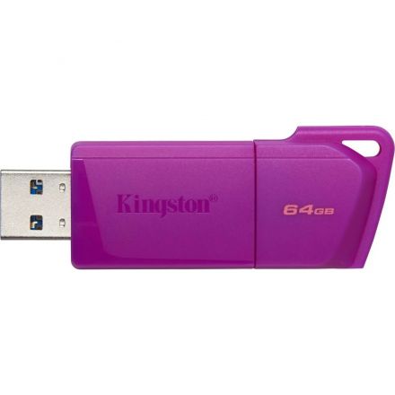 Флеш-память Kingston Exodia M LATAM DTXM/64Gb/USB 3.2/NEON (PURPLE) 