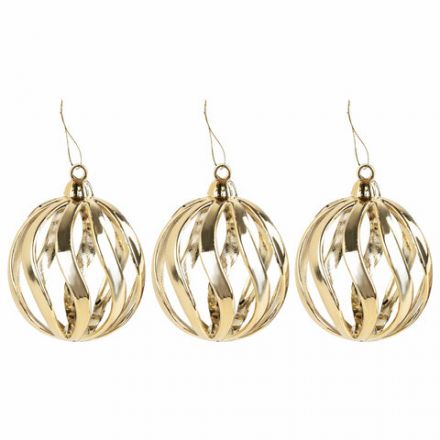 Шары ёлочные 9 шт., 6 см, "Polaris", пластик, бирюзовый/золото, ЗОЛОТАЯ СКАЗКА, 592177