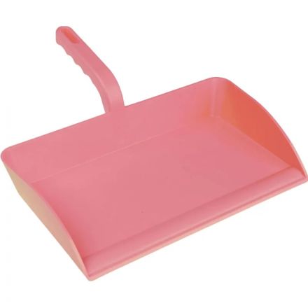 Совок ручной большой  300х310 мм, пластик,розовый 80301-9