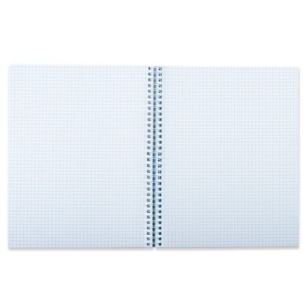 Тетрадь А5 120 л. BRAUBERG, гребень, клетка, твёрдая обложка, "Города" (микс в спайке), 404449