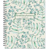 Бизнес-тетрадь Цветы А5 96л,клетка, обл. мел. картон, спираль,белый Бизнес-тетрадь Цветы А5 96л,клетка, обл. мел. картон, спираль,белый