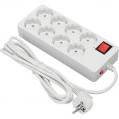 Сетевой фильтр Buro 800SH-3-W 3м (8 розеток) белый Сетевой фильтр Buro 800SH-3-W 3м (8 розеток) белый