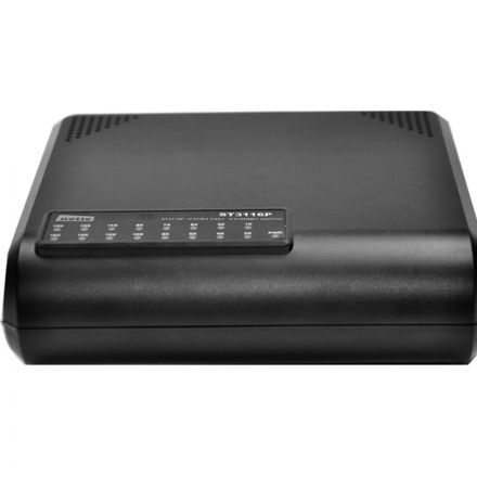 Коммутатор Netis ST3116P неуправляемый, 16-портовый, 100 Мбит/с