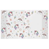 Обложки "UNICORN" для тетрадей и дневников, КОМПЛЕКТ 10 шт., ПЛОТНЫЕ, 210х350 мм, 110 мкм, FUNSTER (ФАНСТЕР), 274084