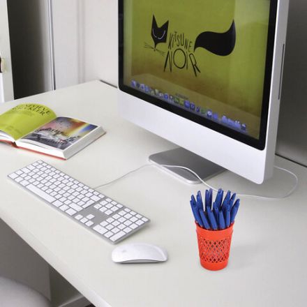 Подставка-органайзер (стакан для ручек) STAFF Basic, ассорти, 237950