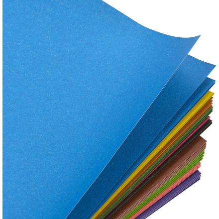 Картон цветной №1School 50л 10цвет А4 немелов Отличник, пакет Картон цветной №1School 50л 10цвет А4 немелов Отличник, пакет