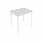 Slim Стол письменный на металлокаркасе С.СП-2.1 Серый/Белый металл 780*600*750