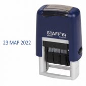 Датер-мини STAFF, месяц буквами, оттиск 22х4 мм, "Printer 7810", 237432