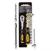 Набор головок 1/4 15 предметов BERGER BG2034