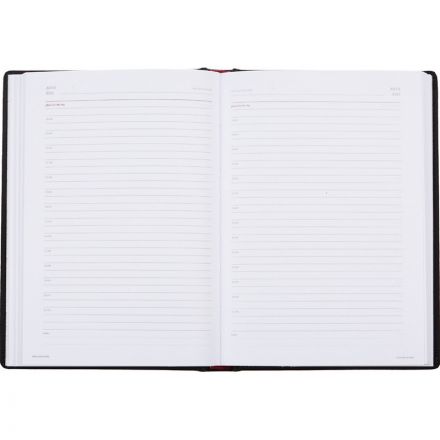 Ежедневник недатированный А5+, 136л, VELVET черный 3-115/04 Ежедневник недатированный А5+, 136л, VELVET черный 3-115/04