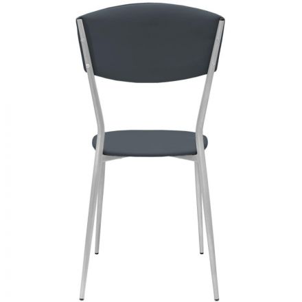 Стул РС01.00.23 разборный РС23-503П-05;искожа сераяCN 503П; каркас металлик