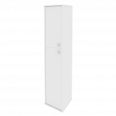Style Шкаф высокий узкий левый Л.СУ-1.8 (L) Белый 412*410*1980