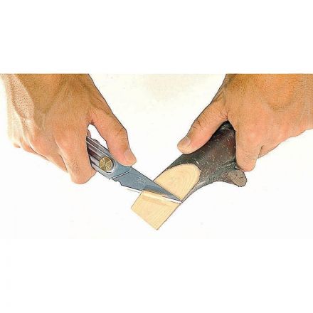 Нож OLFA 20 мм хозяйственный с выдвижным лезвием, из нерж. стали (OL-CK-2)