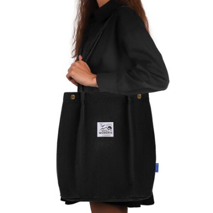 Сумка шоппер BRAUBERG MOMENTS, вельвет, 35х30 см, черный, 271905 Сумка шоппер BRAUBERG MOMENTS, вельвет, 35х30 см, черный, 271905