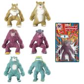 Игрушка-антистресс "МОНСТРЫ", 15 см, ассорти, 6 видов, блистер, JOLLY JOT (ДЖОЛЛИ ДЖОТ), 665776