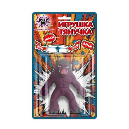 Игрушка-антистресс "МОНСТРЫ", 15 см, ассорти, 6 видов, блистер, JOLLY JOT (ДЖОЛЛИ ДЖОТ), 665776