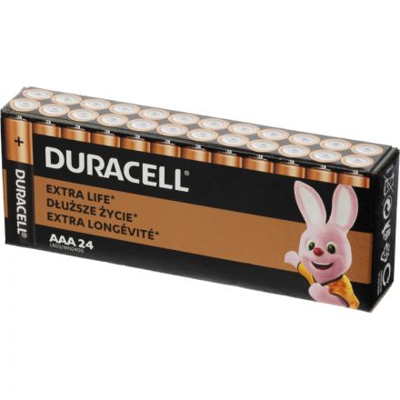Батарейка DURACELL Basic MN2400 LR03 AAA BL24 24шт/уп Батарейка DURACELL Basic MN2400 LR03 AAA BL24 24шт/уп