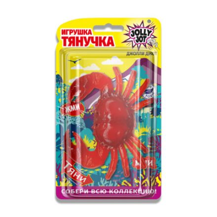 Фигурка антистресс тянучка "Морские животные", ассорти 8 видов, JOLLY JOT (ДЖОЛЛИ ДЖОТ), 666182