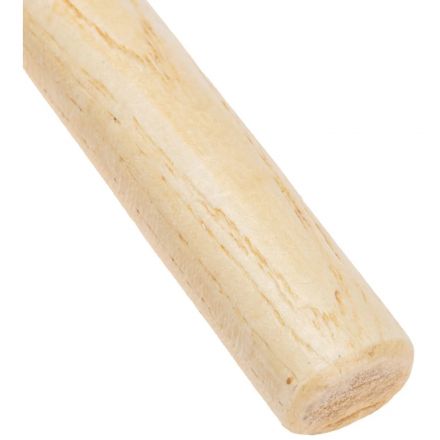 Киянка резиновая 910 г, черная резина, деревянная рукоятка KRANZ KR-12-8145